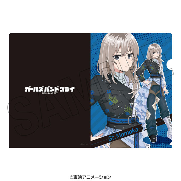 ガールズバンドクライ 描き下ろしA4クリアファイル <ステージ衣装風> (河原木桃香) - 公式商品画像 | AniSmile