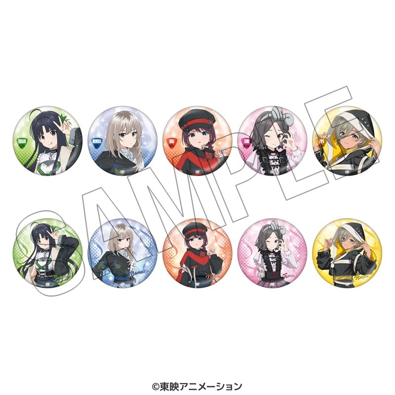 ガールズバンドクライ 描き下ろしトレーディング缶バッジ <ステージ衣装風> - 公式商品画像 | AniSmile