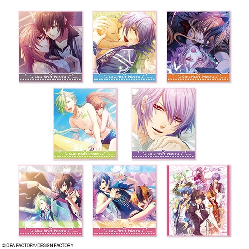 Glass Heart Princess 入りトレーディングミニ色紙 - 公式商品画像 | AniSmile