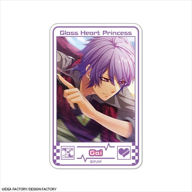 Glass Heart Princess ミニステッカー デザイン10(道明寺凱/B) - 公式商品画像 | AniSmile