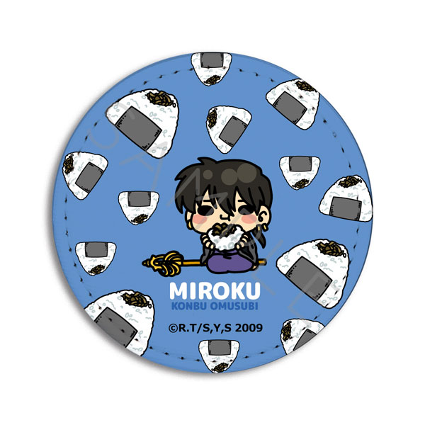 『犬夜叉』 レザーバッジ M-SD(弥勒) - 公式商品画像 | AniSmile