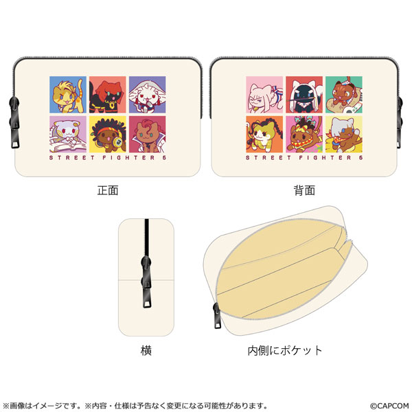 ストリートファイター6 ポーチ NECO! - 公式商品画像 | AniSmile