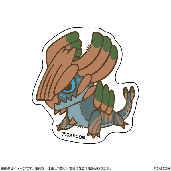 モンスターハンター モンでふぉ ダイカットステッカー ジン・ダハド - 公式商品画像 | AniSmile