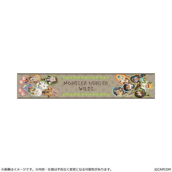 モンスターハンターワイルズ マフラータオル キュートでふぉ - 公式商品画像 | AniSmile