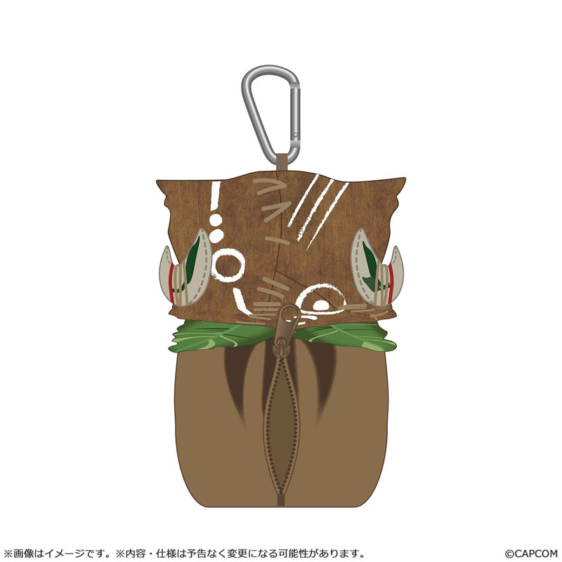 モンスターハンターワイルズ モリバーぬいぐるみポーチ 画像 3 | AniSmile
