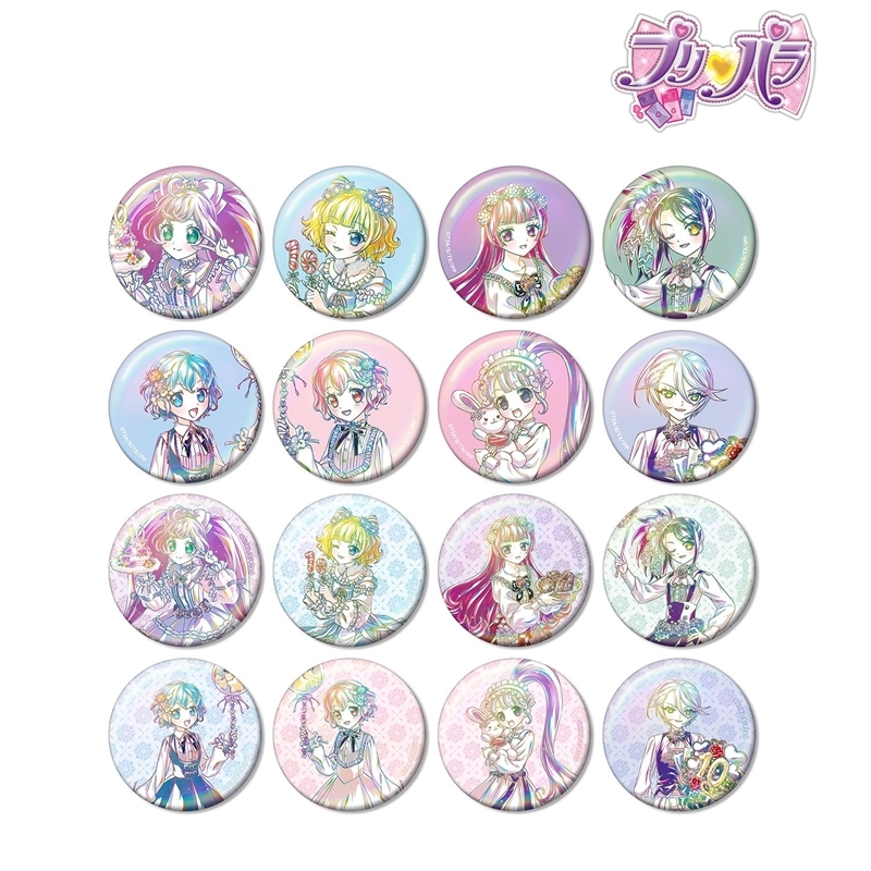 プリパラ 描き下ろし 花まつりver. トレーディング Ani-Art オーロラ缶バッジ(単位/単品) - 公式商品画像 | AniSmile