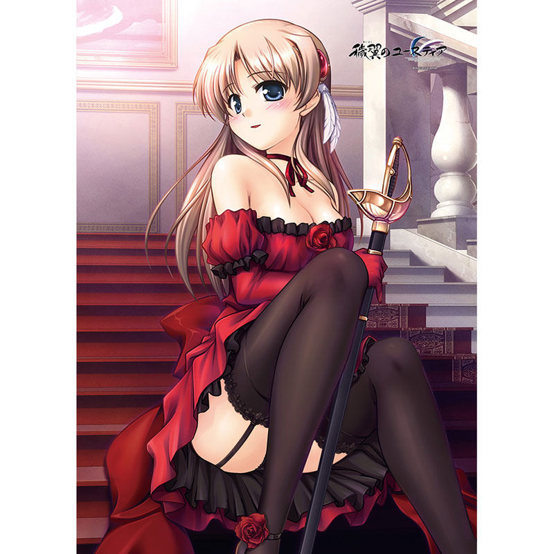 穢翼のユースティア B2タペストリー(フィオネ・シルヴァリア/ドレス)Wスエード 画像 2 | AniSmile