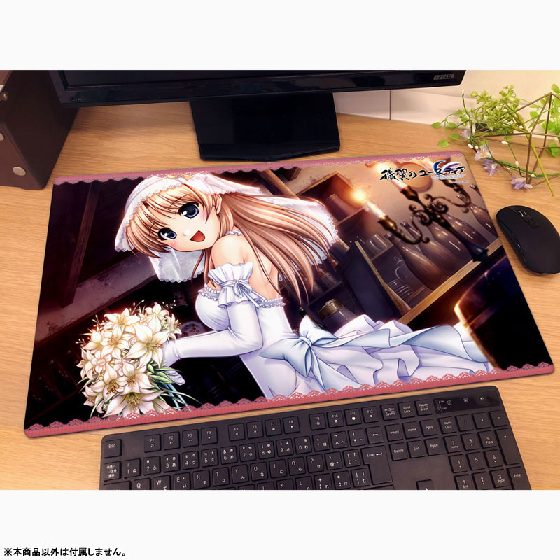 穢翼のユースティア ラバーマット(フィオネ・シルヴァリア/ウェディングドレス) 画像 2 | AniSmile