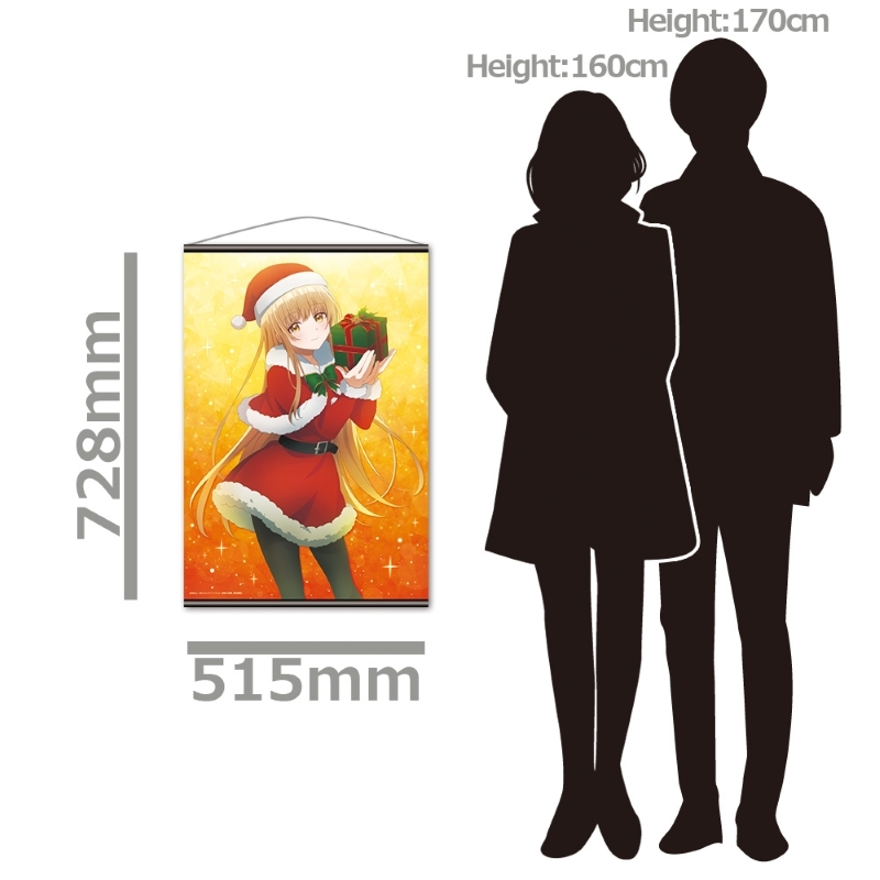 お隣の天使様にいつの間にか駄目人間にされていた件 B2タペストリー 椎名真昼 クリスマスver. 画像 3 | AniSmile