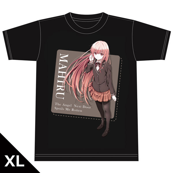 お隣の天使様にいつの間にか駄目人間にされていた件 Tシャツ 椎名真昼 キービジュアル XLサイズ - 公式商品画像 | AniSmile