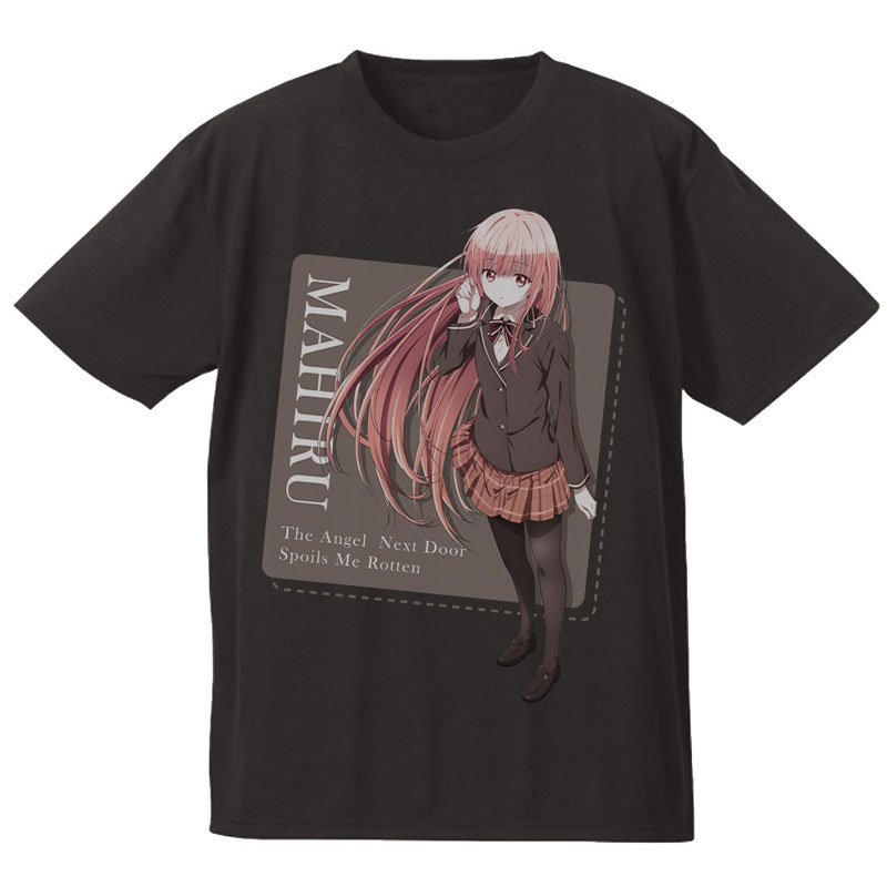 お隣の天使様にいつの間にか駄目人間にされていた件 Tシャツ 椎名真昼 キービジュアル Lサイズ 画像 4 | AniSmile