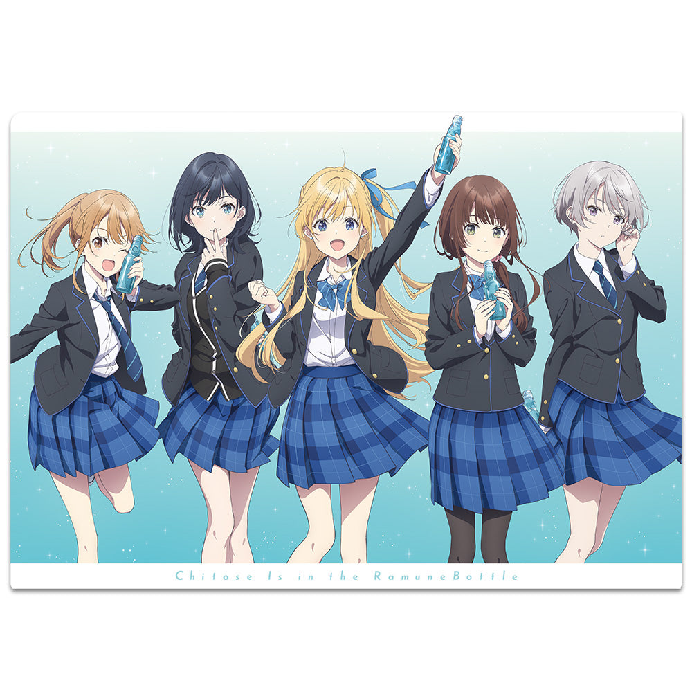 千歳くんはラムネ瓶のなか クリアファイル 夕湖&優空&悠月&陽&明日風 画像 2 | AniSmile