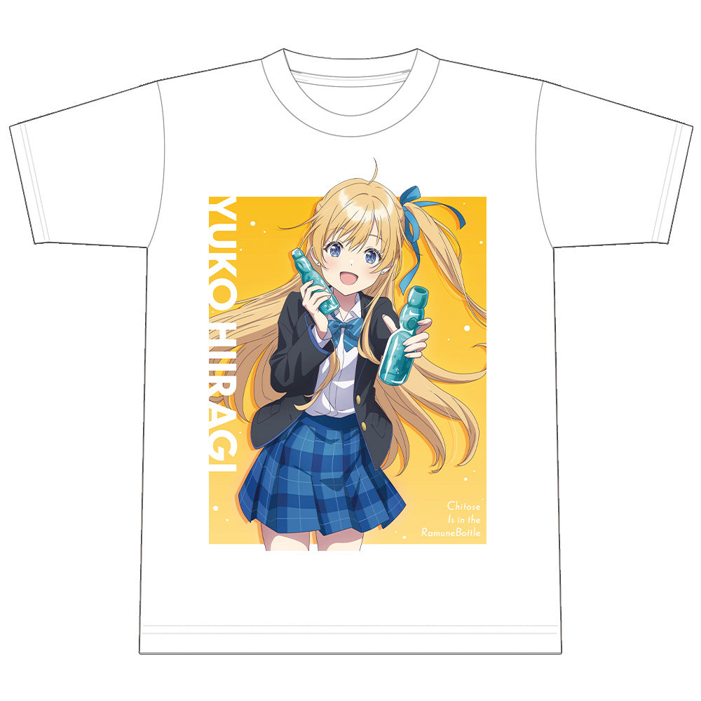 千歳くんはラムネ瓶のなか Tシャツ 柊夕湖 Mサイズ 画像 4 | AniSmile