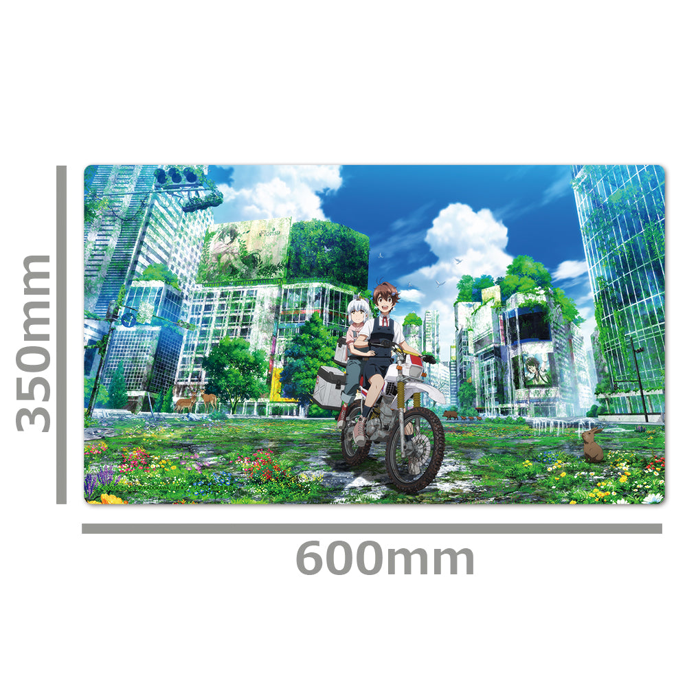 終末ツーリング キャラクターラバーマット ティザービジュアルver. Image 3 | AniSmile