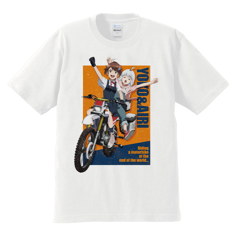 終末ツーリング Tシャツ ヨーコ&アイリ Mサイズ 画像 2 | AniSmile