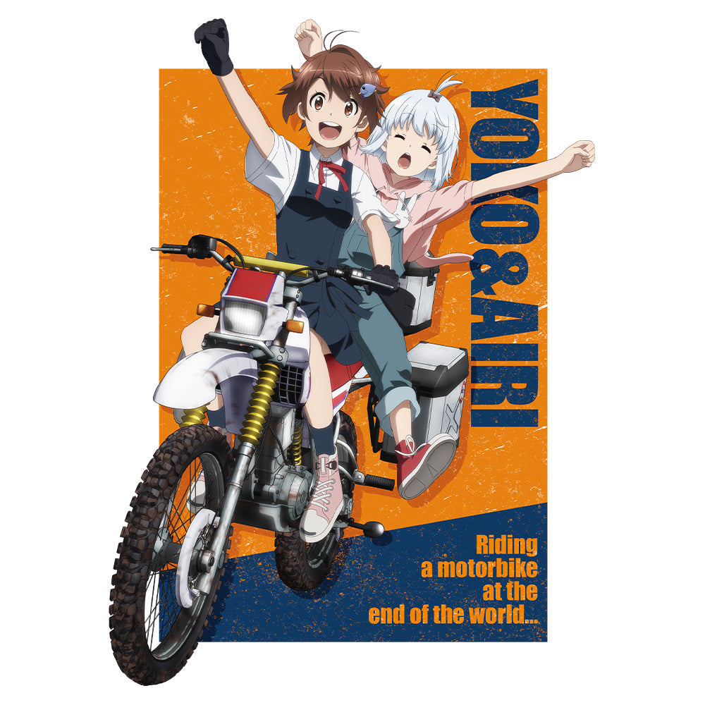 終末ツーリング Tシャツ ヨーコ&アイリ Mサイズ 画像 3 | AniSmile