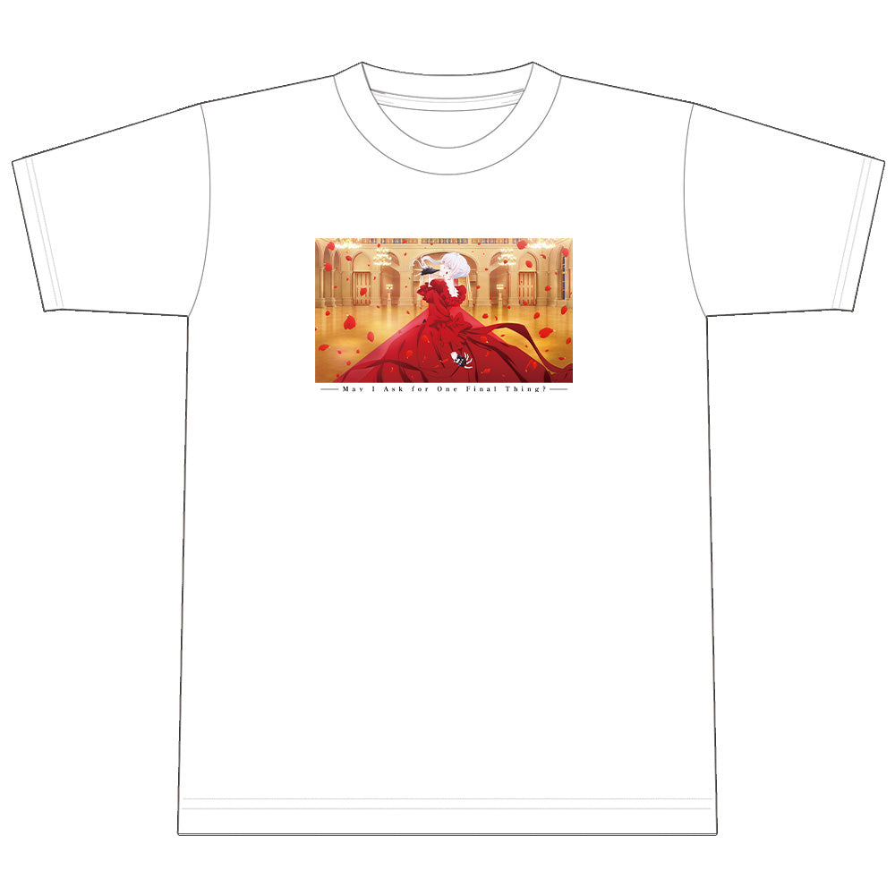 最後にひとつだけお願いしてもよろしいでしょうか Tシャツ スカーレット ティザービジュアルver. Mサイズ 画像 4 | AniSmile