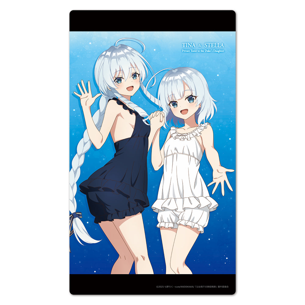 公女殿下の家庭教師 キャラクターラバーマット ティナ&ステラ - 公式商品画像 | AniSmile