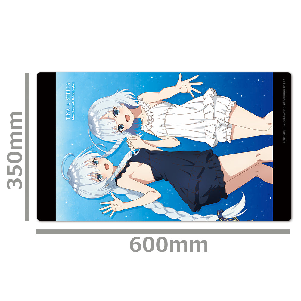 公女殿下の家庭教師 キャラクターラバーマット ティナ&ステラ 画像 3 | AniSmile