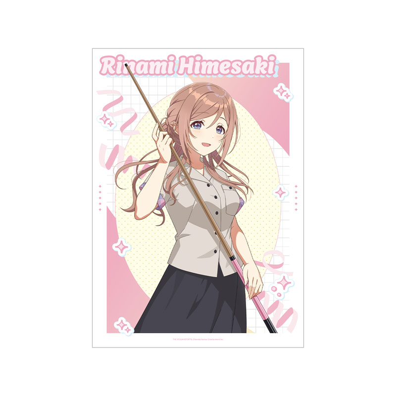 学園アイドルマスター 描き下ろし 姫崎莉波 ボウリングシャツver. A3マット加工ポスター 画像 2 | AniSmile