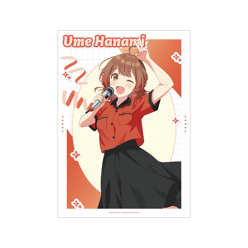 学園アイドルマスター 描き下ろし 花海佑芽 ボウリングシャツver. A3マット加工ポスター 画像 2 | AniSmile