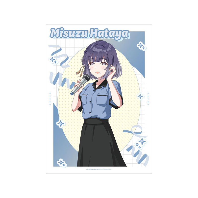 学園アイドルマスター 描き下ろし 秦谷美鈴 ボウリングシャツver. A3マット加工ポスター 画像 2 | AniSmile
