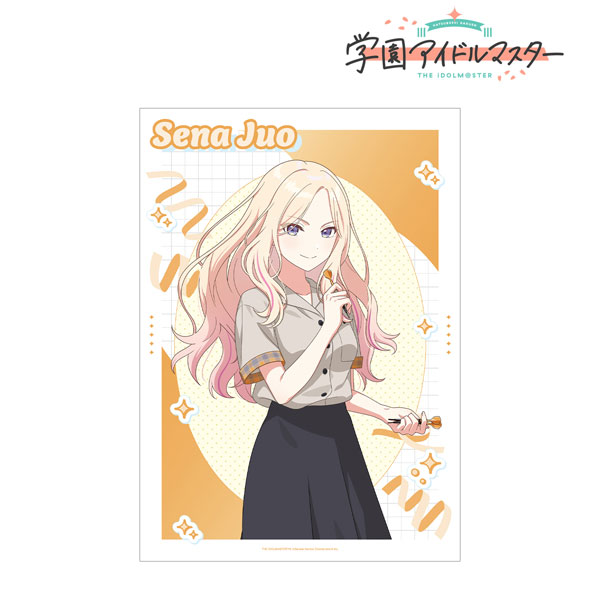 学園アイドルマスター 描き下ろし 十王星南 ボウリングシャツver. A3マット加工ポスター - 公式商品画像 | AniSmile