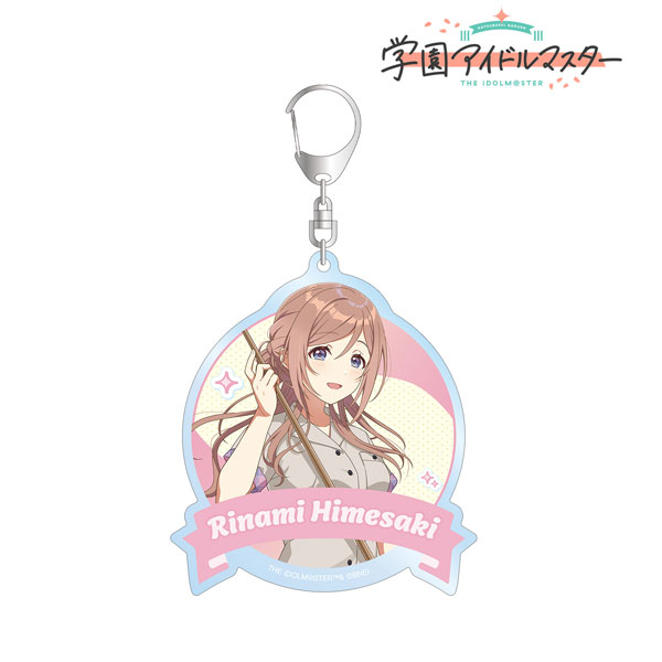 学園アイドルマスター 描き下ろし 姫崎莉波 ボウリングシャツver. BIGアクリルキーホルダー - 公式商品画像 | AniSmile