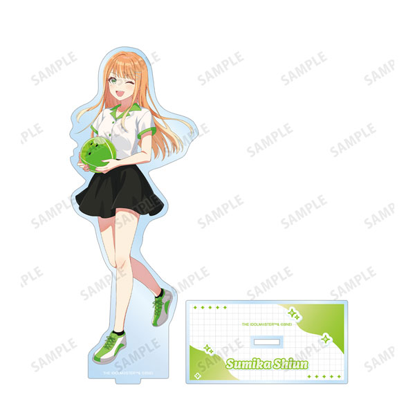 学園アイドルマスター 描き下ろし 紫雲清夏 ボウリングシャツver. BIGアクリルスタンド - 公式商品画像 | AniSmile