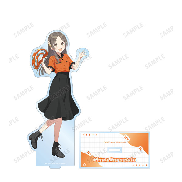 学園アイドルマスター 描き下ろし 倉本千奈 ボウリングシャツver. BIGアクリルスタンド - 公式商品画像 | AniSmile