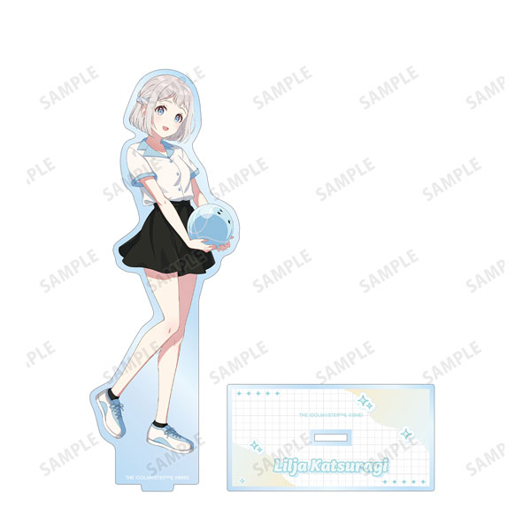 学園アイドルマスター 描き下ろし 葛城リーリヤ ボウリングシャツver. BIGアクリルスタンド - 公式商品画像 | AniSmile