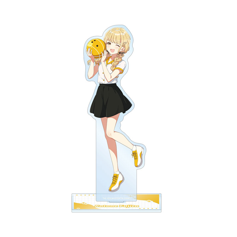 学園アイドルマスター 描き下ろし 藤田ことね ボウリングシャツver. BIGアクリルスタンド 画像 2 | AniSmile