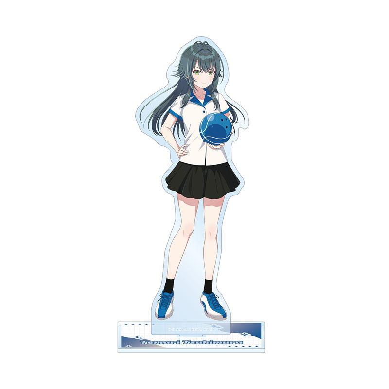 学園アイドルマスター 描き下ろし 月村手毬 ボウリングシャツver. BIGアクリルスタンド 画像 2 | AniSmile