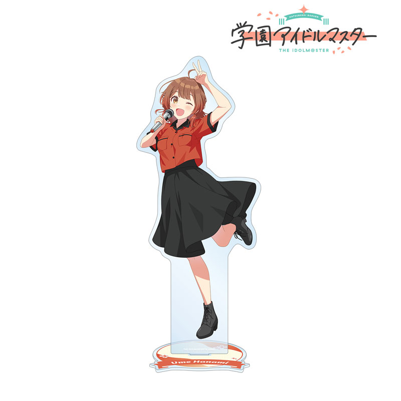学園アイドルマスター 描き下ろし 花海佑芽 ボウリングシャツver. 特大アクリルスタンド 画像 3 | AniSmile