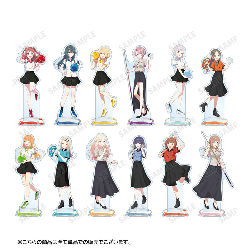 学園アイドルマスター 描き下ろし 十王星南 ボウリングシャツver. 特大アクリルスタンド 画像 4 | AniSmile