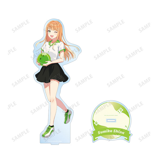 学園アイドルマスター 描き下ろし 紫雲清夏 ボウリングシャツver. 特大アクリルスタンド - 公式商品画像 | AniSmile