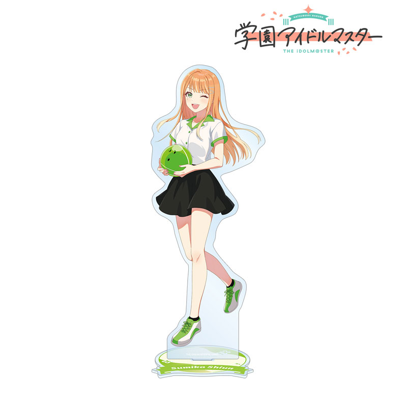 学園アイドルマスター 描き下ろし 紫雲清夏 ボウリングシャツver. 特大アクリルスタンド 画像 3 | AniSmile