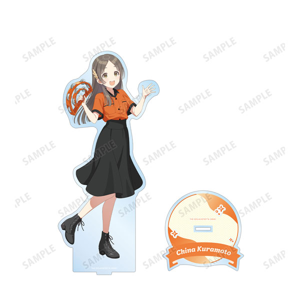 学園アイドルマスター 描き下ろし 倉本千奈 ボウリングシャツver. 特大アクリルスタンド - 公式商品画像 | AniSmile