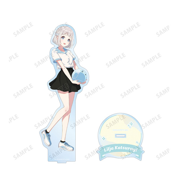 学園アイドルマスター 描き下ろし 葛城リーリヤ ボウリングシャツver. 特大アクリルスタンド - 公式商品画像 | AniSmile