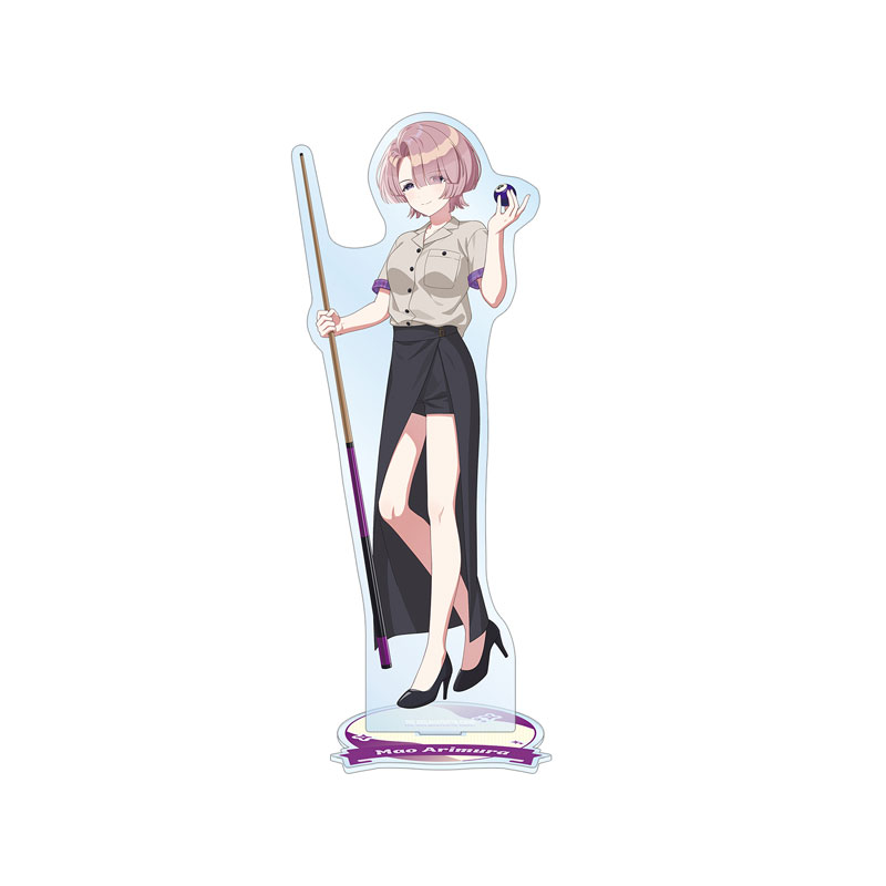 学園アイドルマスター 描き下ろし 有村麻央 ボウリングシャツver. 特大アクリルスタンド 画像 2 | AniSmile