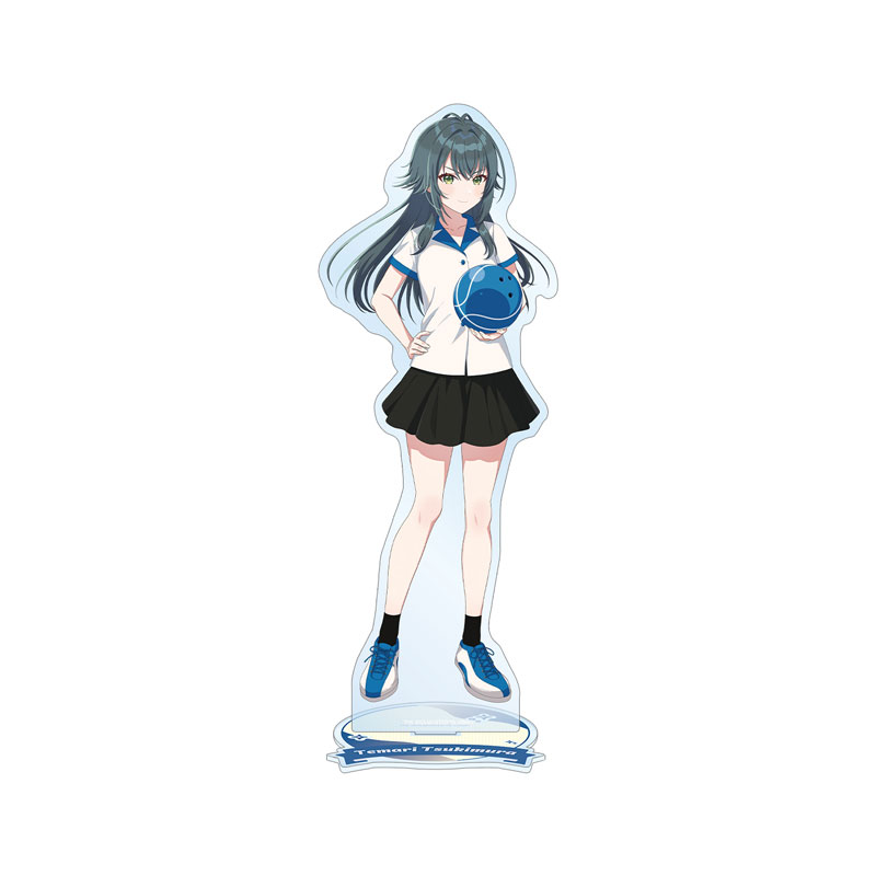 学園アイドルマスター 描き下ろし 月村手毬 ボウリングシャツver. 特大アクリルスタンド 画像 2 | AniSmile