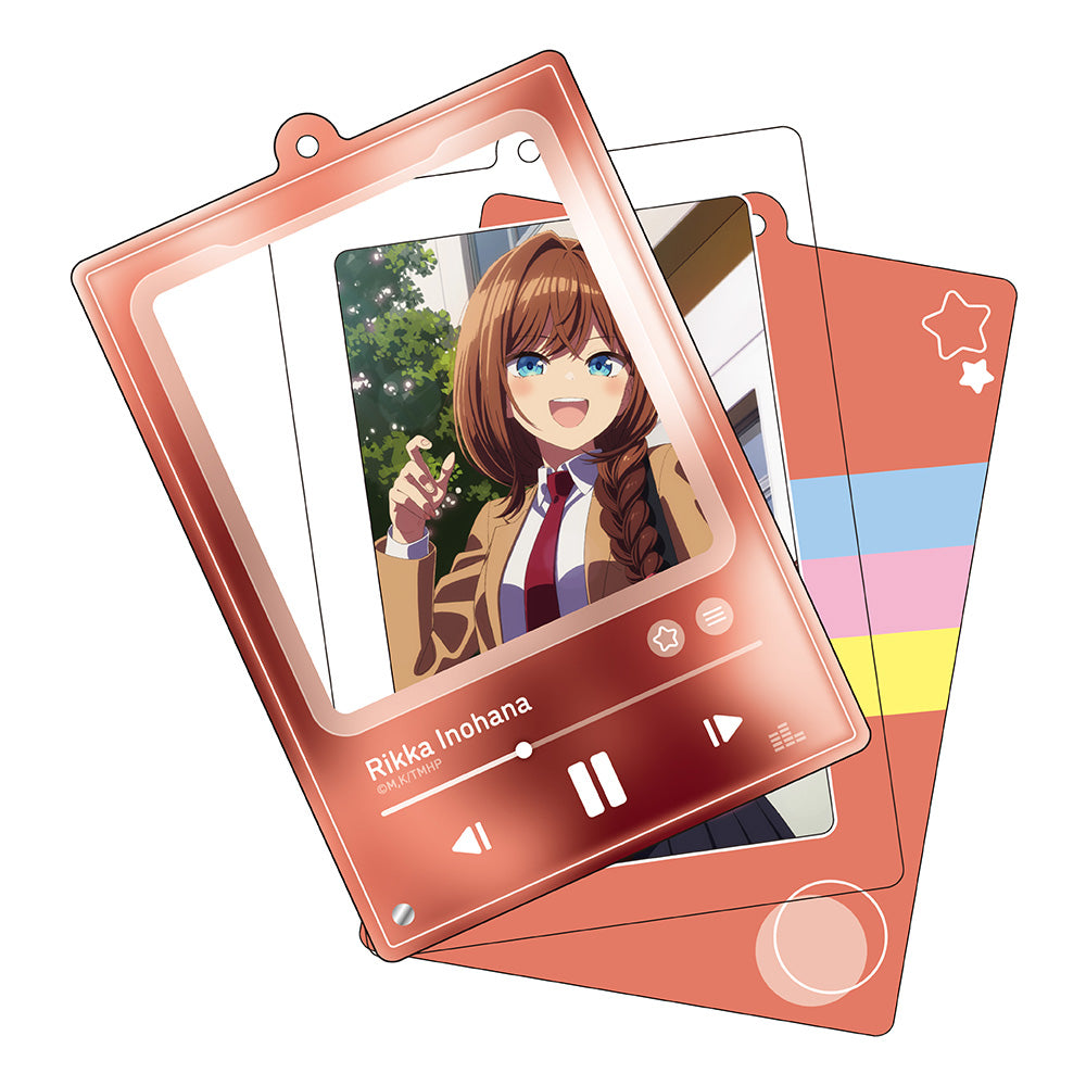 真夜中ハートチューン アクリルカード付きキーホルダー 井ノ華六花 画像 2 | AniSmile