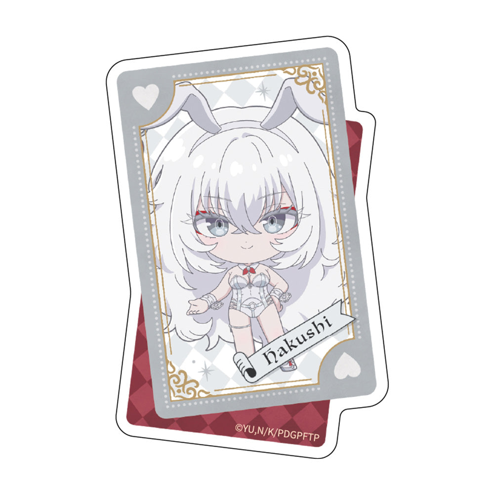 「死亡遊戯で飯を食う。」ダイカットステッカー 白士 - 公式商品画像 | AniSmile