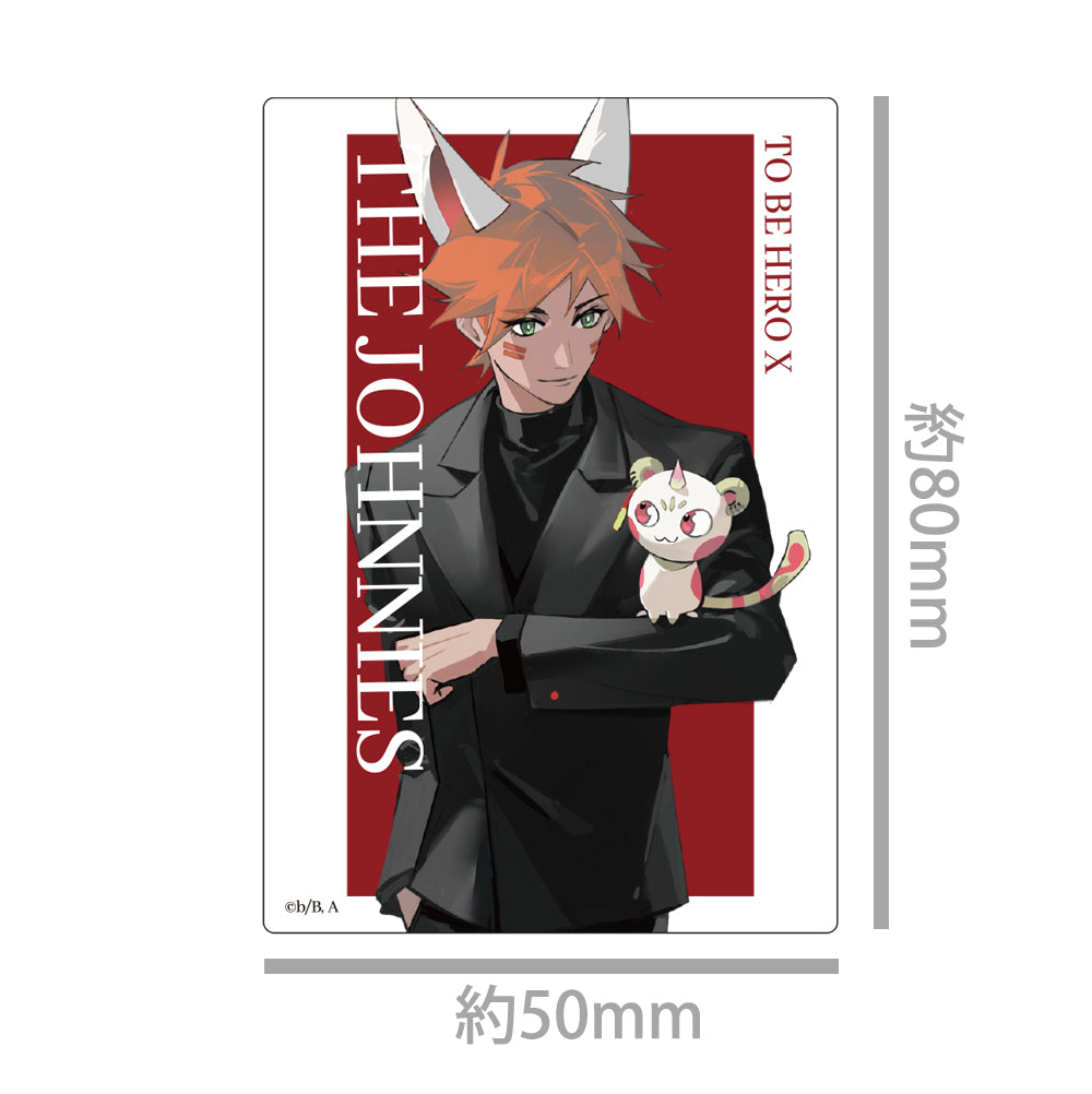 「TO BE HERO X」ステッカー リトルジョニー&ビッグジョニー 画像 2 | AniSmile