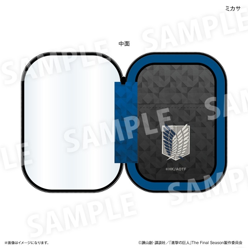 進撃の巨人 アクリルスタンドポーチ ミカサ 画像 2 | AniSmile