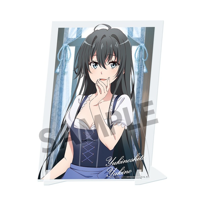 やはり俺の青春ラブコメはまちがっている。完 ビジュアルアクリルプレート 雪ノ下雪乃 ディアンドル ver. - AniSmile