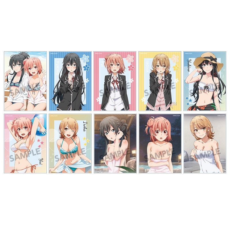 やはり俺の青春ラブコメはまちがっている。シリーズ トレーディングアクリルカード vol. - AniSmile