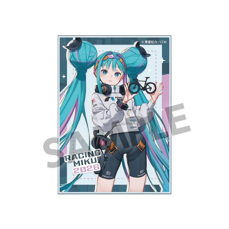 レーシングミク 2026 TEAM UKYO 応援 Ver. アクリルカード - 公式商品画像 | AniSmile