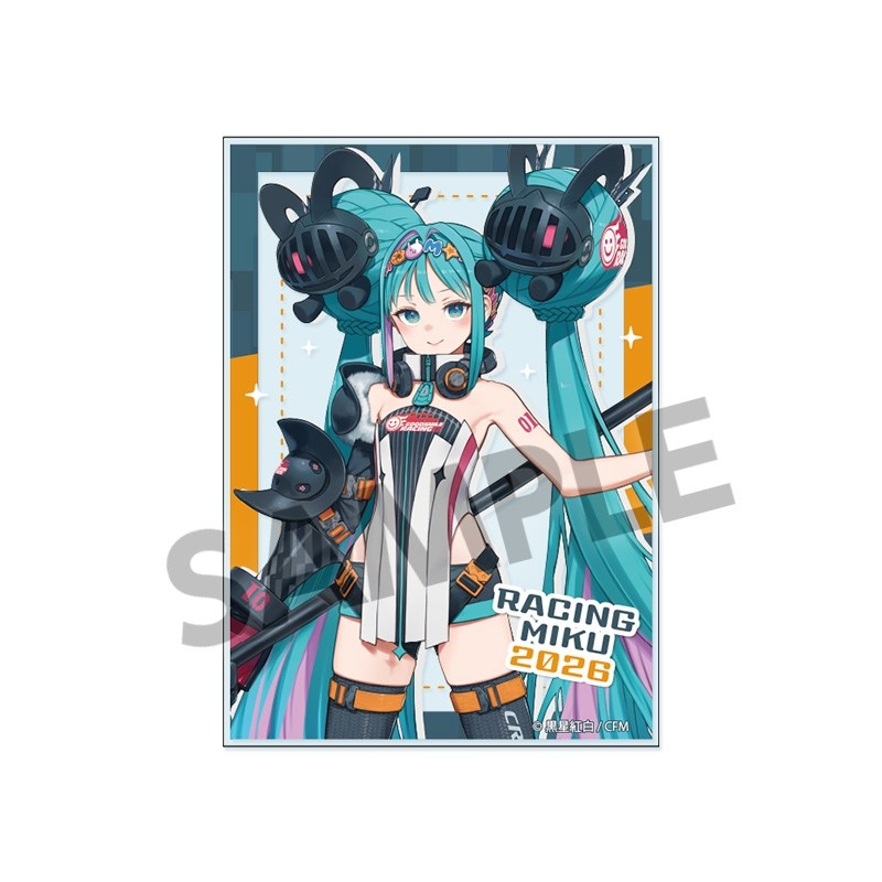 レーシングミク 2026 キービジュアル1 Ver. アクリルカード - 公式商品画像 | AniSmile
