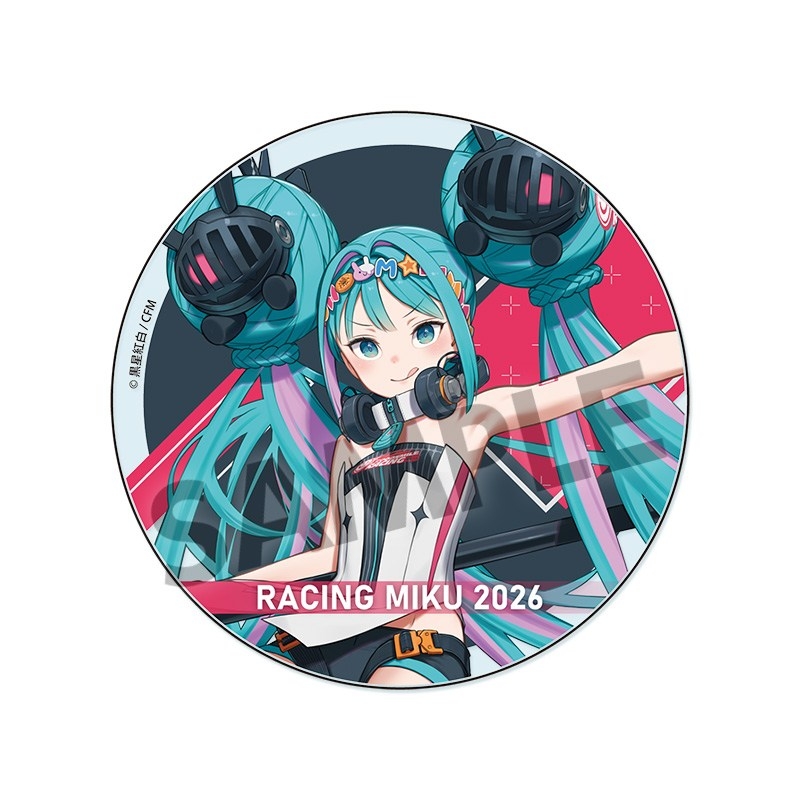 レーシングミク 2026 キービジュアル2 Ver. アクリルコースター - 公式商品画像 | AniSmile